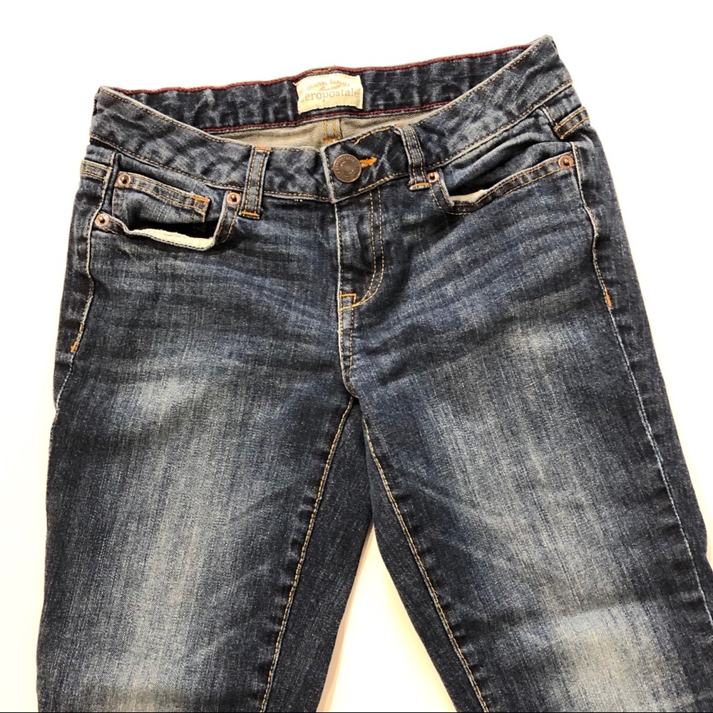 Aeropostale Low Rise Stretch Capris - Picture 4 of 8